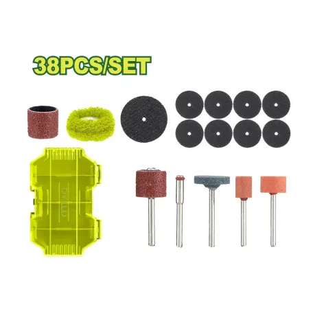 Հղկման և փայլեցման աքսեսուարների հավաքածու DYLLU DTRR5038 1/8'' (38 կտոր) Հղկման և փայլեցման աքսեսուարների հավաքածու DYLLU DTRR5038 1/8'' (38 կտոր)