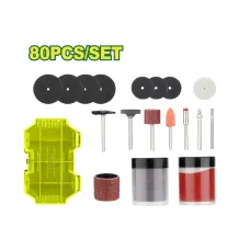 Հղկման և փայլեցման աքսեսուարներ DYLLU DTRR7080 1/8'' (80 կտոր)