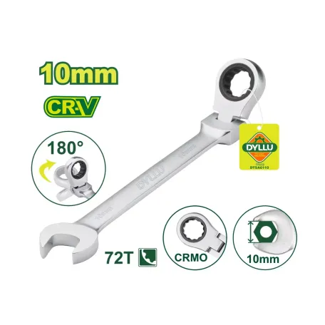 Համակցված ճկուն բանալի DYLLU DTSA6110 10մմ