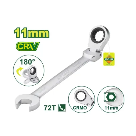 Համակցված ճկուն բանալի DYLLU DTSA6111 11մմ