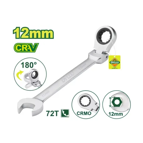 Համակցված ճկուն բանալի DYLLU DTSA6112 12մմ