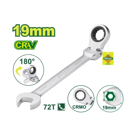 Ճկուն համակցված բանալի DYLLU DTSA6119 19մմ