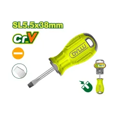 Տափակ պտուտակահան DYLLU DTSD1251 SL5․5x38մմ