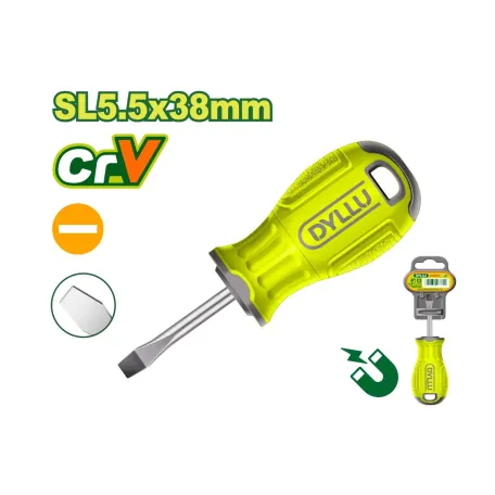 Տափակ պտուտակահան DYLLU DTSD1251 SL5․5x38մմ Տափակ պտուտակահան DYLLU DTSD1251 SL5․5x38մմ