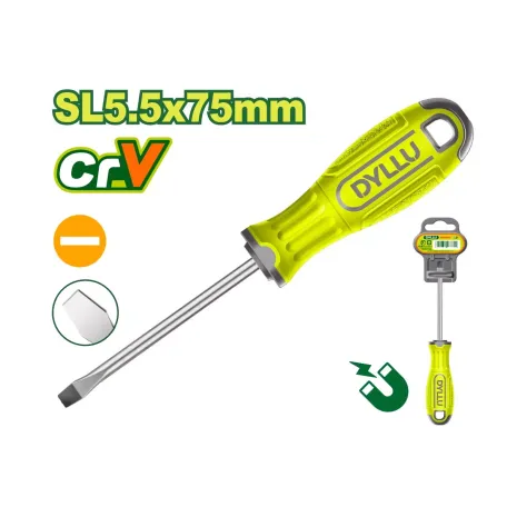 Տափակ պտուտակահան DYLLU DTSD1253 5․5x75մմ Տափակ պտուտակահան DYLLU DTSD1253 5․5x75մմ