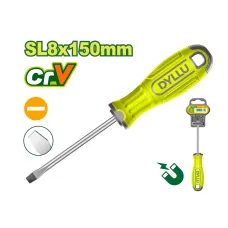 Տափակ պտուտակահան DYLLU DTSD1286 8x150մմ Տափակ պտուտակահան DYLLU DTSD1286 8x150մմ