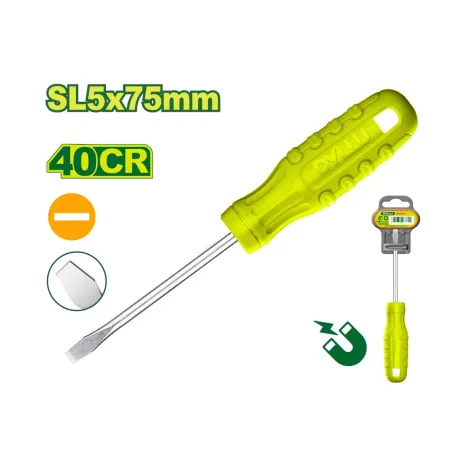 Տափակ պտուտակահան DYLLU DTSD3953 SL5x75մմ Տափակ պտուտակահան DYLLU DTSD3953 SL5x75մմ