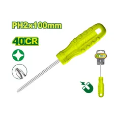 Խաչաձև պտուտակահան DYLLU DTSD4924 PH2x100մմ Խաչաձև պտուտակահան DYLLU DTSD4924 PH2x100մմ