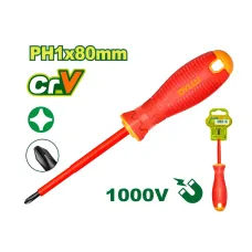 Դիէլեկտրիկ խաչաձև պտուտակահան DYLLU DTSD7213 PH1x80մմ