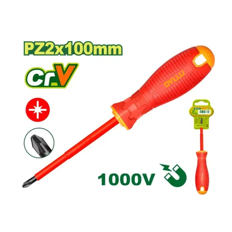 Դիէլեկտրիկ խաչաձև պտուտակահան DYLLU DTSD7274 PZ2x100մմ