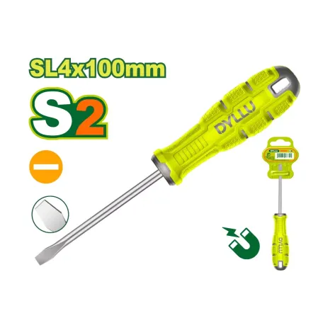 Տափակ պտուտակահան DYLLU DTSDA244 SL4x100մմ Տափակ պտուտակահան DYLLU DTSDA244 SL4x100մմ