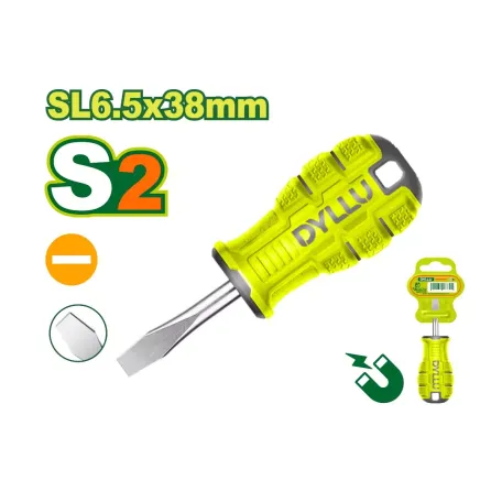 Տափակ պտուտակահան DYLLU DTSDA261 SL6․5x38մմ Տափակ պտուտակահան DYLLU DTSDA261 SL6․5x38մմ