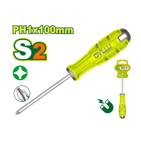 Խաչաձև պտուտակահան DYLLU DTSDB214 PH1x100մմ