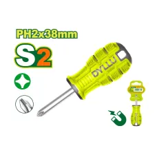 Խաչաձև պտուտակահան DYLLU DTSDB221 PH2x38մմ