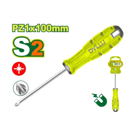 Խաչաձև պտուտակահան DYLLU DTSDC214 PZ1x100մմ Խաչաձև պտուտակահան DYLLU DTSDC214 PZ1x100մմ