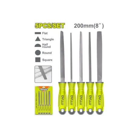 Փայտի խարտոցների հավաքածու (5 միավոր) 200մմ DYLLU DTSF2405