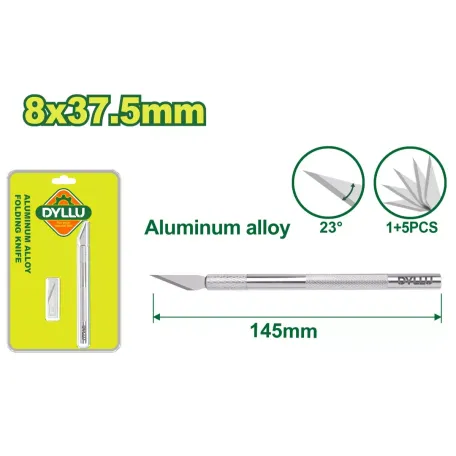 Ճշգրիտ սիրողական դանակ DYLLU DTSK1061 8x37.5մմ Ճշգրիտ սիրողական դանակ DYLLU DTSK1061 8x37.5մմ