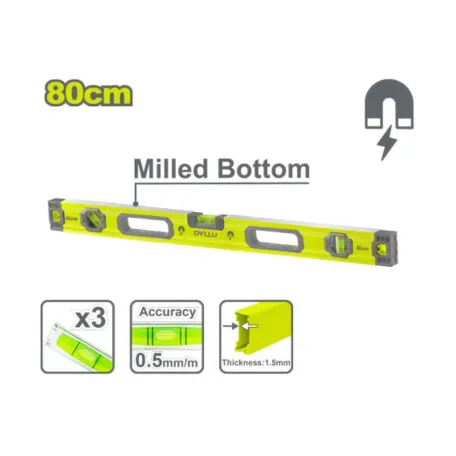 Հորիզոնաչափ՝ հզոր մագնիսներով DYLLU DTSL3G80