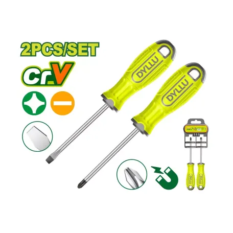 2 հատ պտուտակահանի հավաքածու DYLLU DTSS1302 100մմ