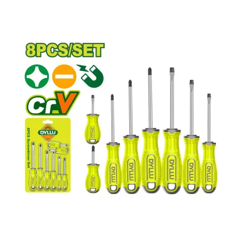 8 հատ պտուտակահանի հավաքածու DYLLU DTSS1408 38-100մմ 8 հատ պտուտակահանի հավաքածու DYLLU DTSS1408 38-100մմ