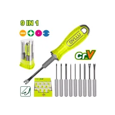 Պտուտակահանի փոխարինվող գլխիկների հավաքածու (10 կտոր) DYLLU DTSS1B10 65մմ