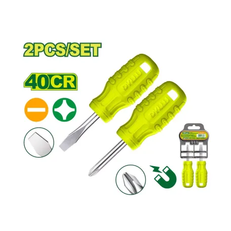 Պտուտակահանների (2 հատ) հավաքածու DYLLU DTSS2202 38մմ