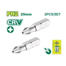 Պտուտակադարձիչի բիթեր (2 հատ) DYLLU DTSV1K12 25մմ