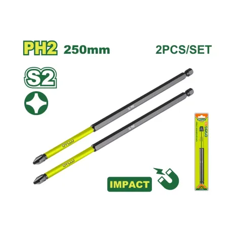 Հարվածային պտուտակադարձիչի բիթեր DYLLU DYLLU DTSV6K66 250մմ Հարվածային պտուտակադարձիչի բիթեր DYLLU DYLLU DTSV6K66 250մմ