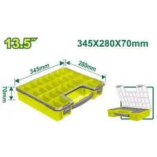 Պահեստավորման պլաստիկ տուփ DYLLU DTTB1311 345x280x70մմ