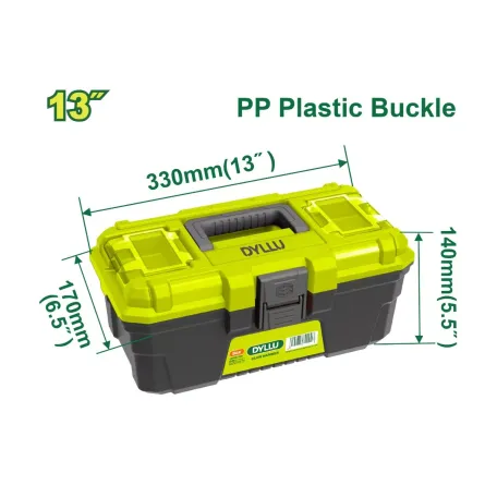 Պլաստիկ պահեստատուփ DYLLU DTTB1313 330x170x140մմ Պլաստիկ պահեստատուփ DYLLU DTTB1313 330x170x140մմ