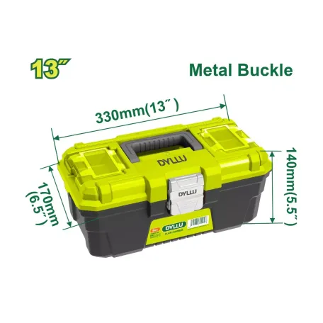 Գործիքների պլաստիկ տուփ DYLLU DTTB3313 330x170x140մմ
