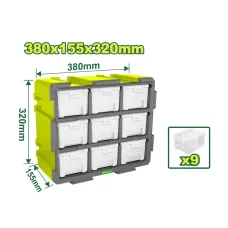 Պահեստավորման մոդուլային աշտարակ DYLLU DTTB8331 380x155x320մմ