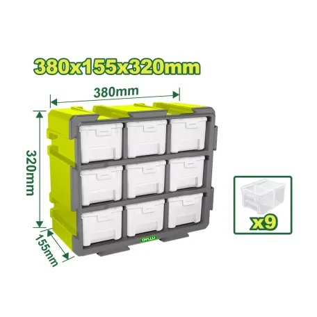 Պահեստավորման մոդուլային աշտարակ DYLLU DTTB8331 380x155x320մմ