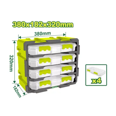 Պահեստավորման մոդուլային աշտարակ DYLLU DTTB8344 380x182x320մմ