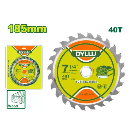 Փայտ կտրող սկավառակ DYLLU DTTC1K05 185մմ