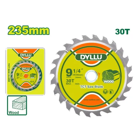 Փայտ կտրող սկավառակ DYLLU DTTC1K06 235մմ Փայտ կտրող սկավառակ DYLLU DTTC1K06 235մմ