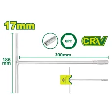 T-աձև բանալի DYLLU DTTH1117 17մմ