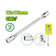 Ճկուն բանալի՝ պտտվող գլխիկով DYLLU DTTH2E03 12-13մմ