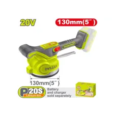 Վիբրացիոն մեքենա մարտկոցային սալիկի համար DYLLU DTTVM1D12 20Վ 130 մմ