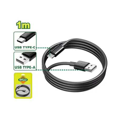 USB մալուխ type-A - type-C DYLLU DTUB1501 1մ