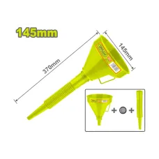 Ճկուն ձագար 2-ը 1-ում 145 մմ DYLLU DTUF1302