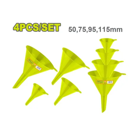 Պլաստիկ ձագարների հավաքածու (4 միավոր) DYLLU DTUFS2304