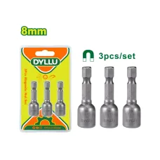 Մագնիսական պտուտակների բռնիչների հավաքածու (3 հատ) DYLLU DTWR1K08 8մմ