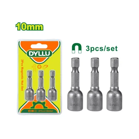 Մագնիսական պտուտակների բռնիչների հավաքածու (3 հատ) DYLLU DTWR1K10 10մմ Մագնիսական պտուտակների բռնիչների հավաքածու (3 հատ) DYLLU DTWR1K10 10մմ