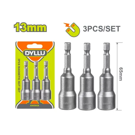 Մագնիսական մանեկների հավաքածու (3 հատ) 13 մմ DYLLU DTWR2K13