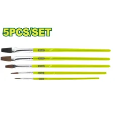 Գեղարվեստական վրձինների (5 հատ) հավաքածու DYLLU DTXA1K05 12-19մմ Գեղարվեստական վրձինների (5 հատ) հավաքածու DYLLU DTXA1K05 12-19մմ