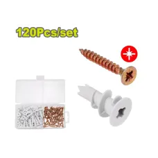 Պտոուտակների և կեռերի հավաքածու (120 միավոր) 15x28մմ DYLLU DTXT1B01