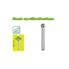 Հղկման կարբիդե գնդաձև բորֆրեզ DYLLU DTYE3K02 6մմ