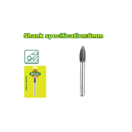 Հղկման կարբիդե կոնաձև բորֆրեզ DYLLU DTYE3K03 6մմ