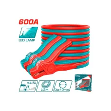 Մեքենայի մարտկոցի լիցքավորման լար LED լույսով TOTAL PBCA16008L